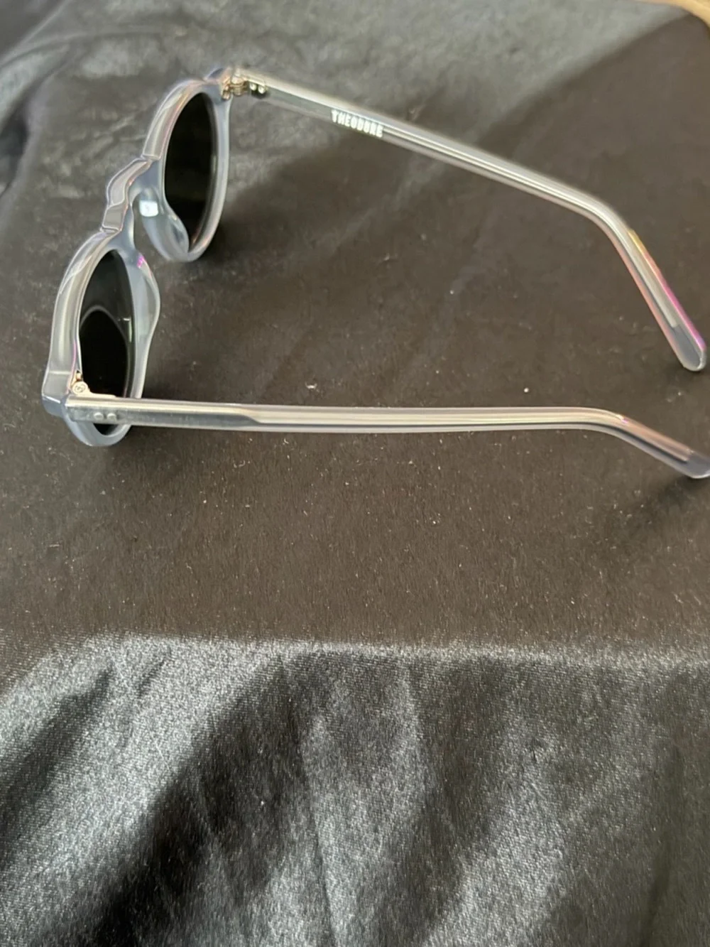 Stylish Kids Round Sunglasses in Gray